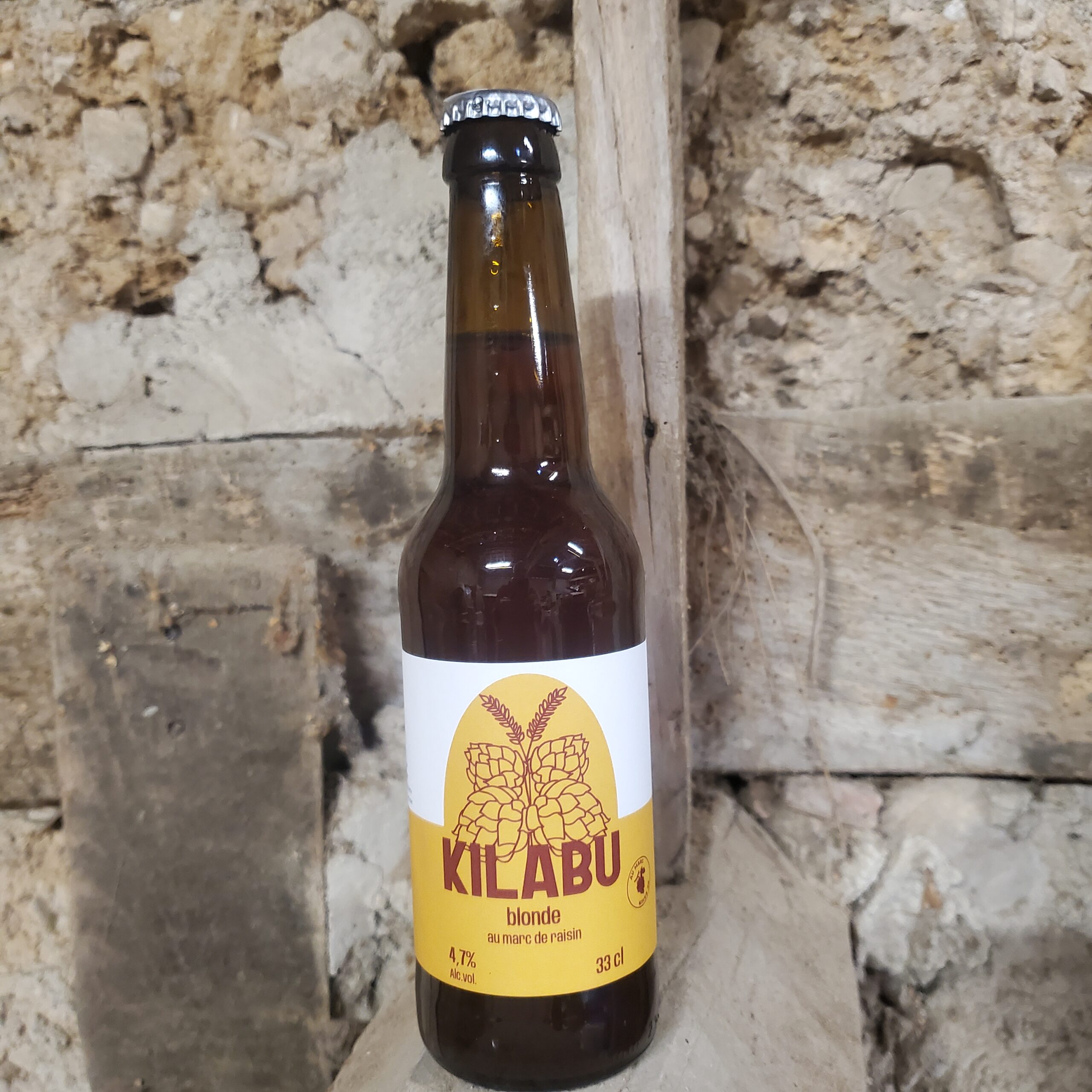 Kilabu - Blonde au marc de raisin 33cl